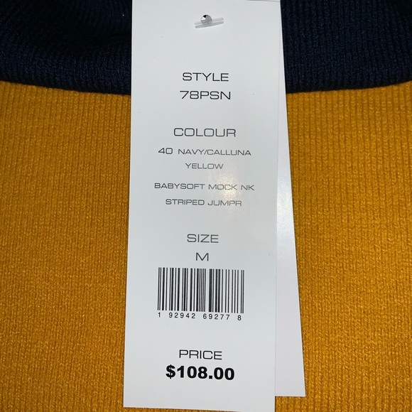 French Connection babysoft mock neck sweater - Picture 3 of 3